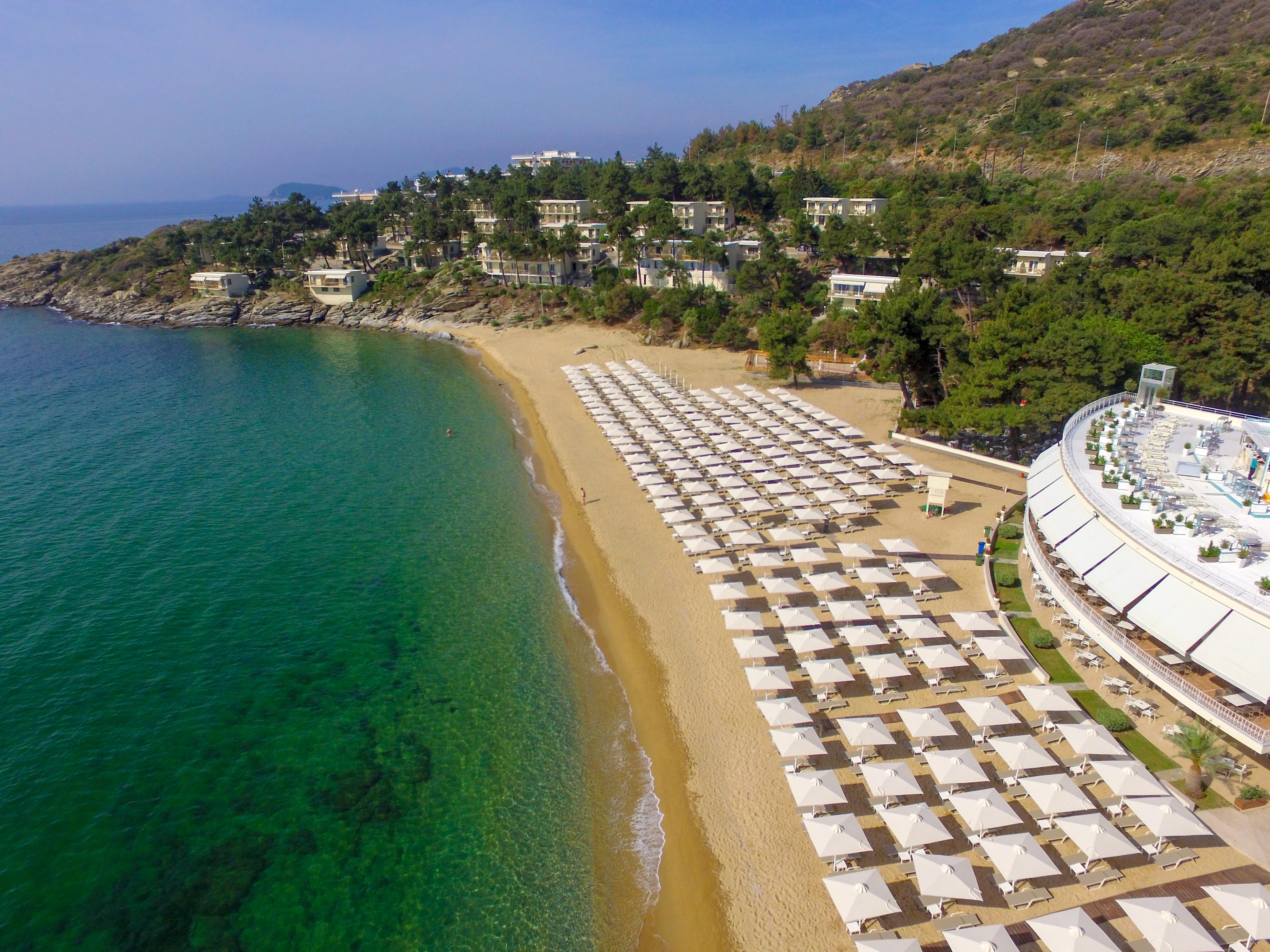 Tosca Beach Hotel PalaiónTsiflíkion Kültér fotó
