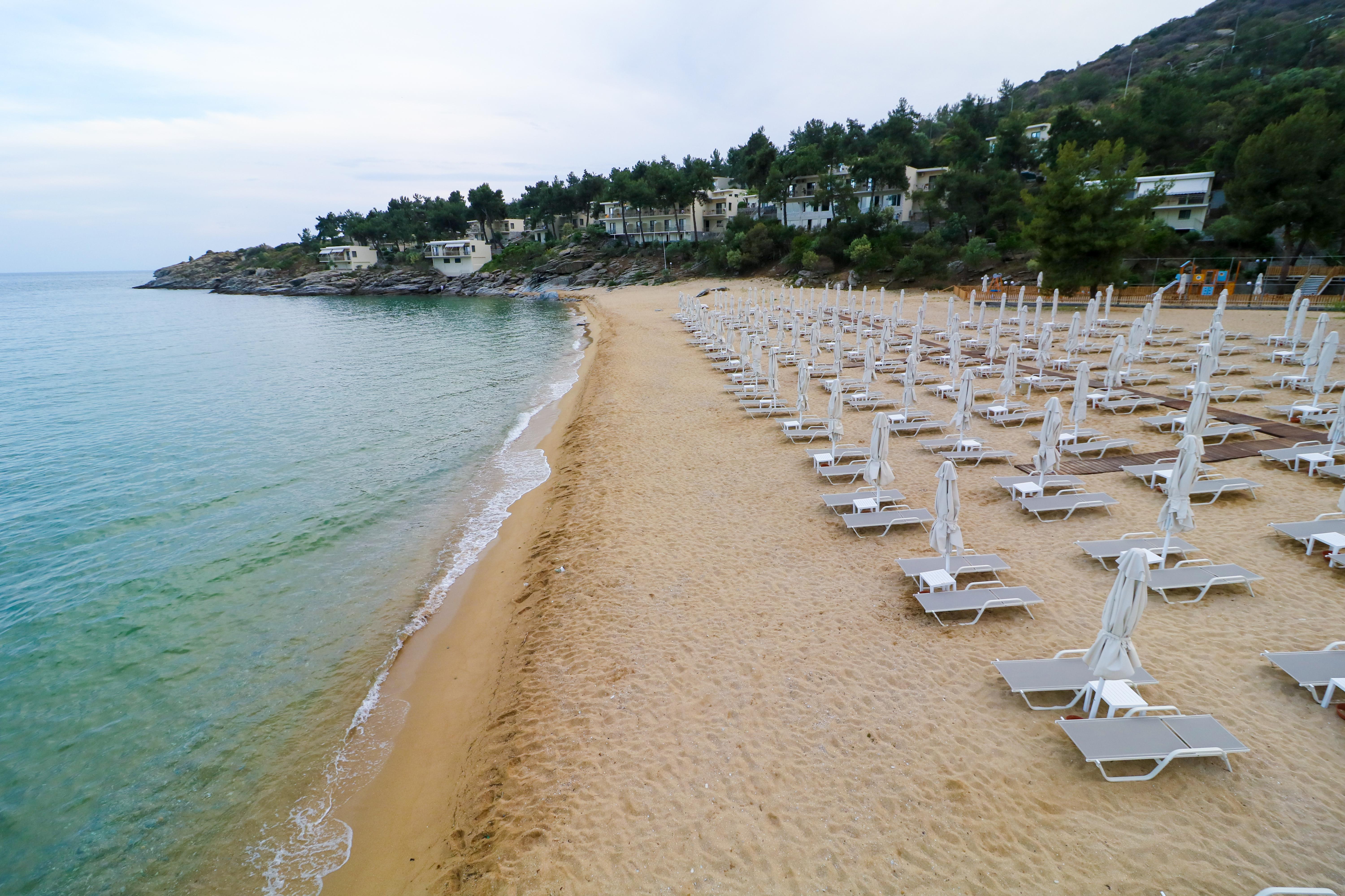 Tosca Beach Hotel PalaiónTsiflíkion Kültér fotó